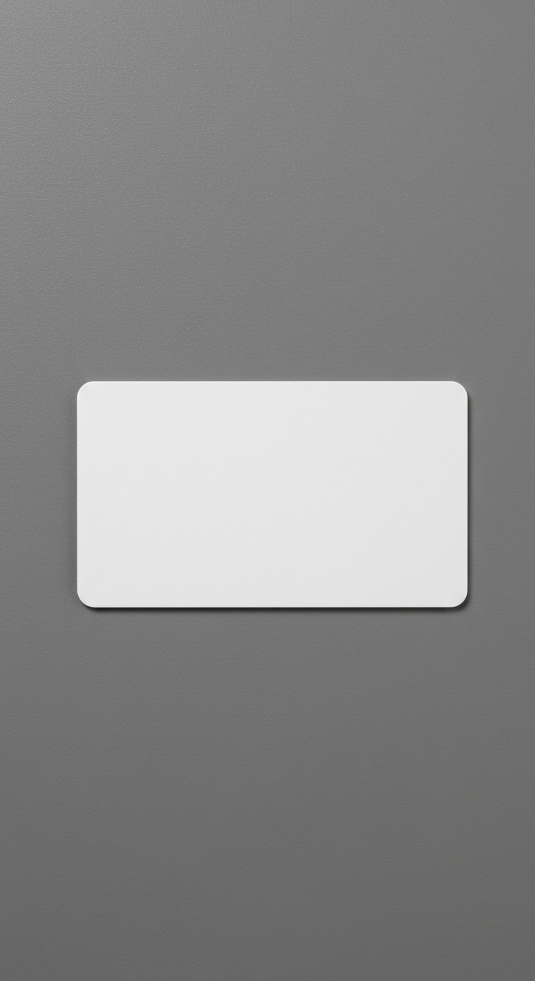 Carte RFID en papier/carton (avec puce intégrée)