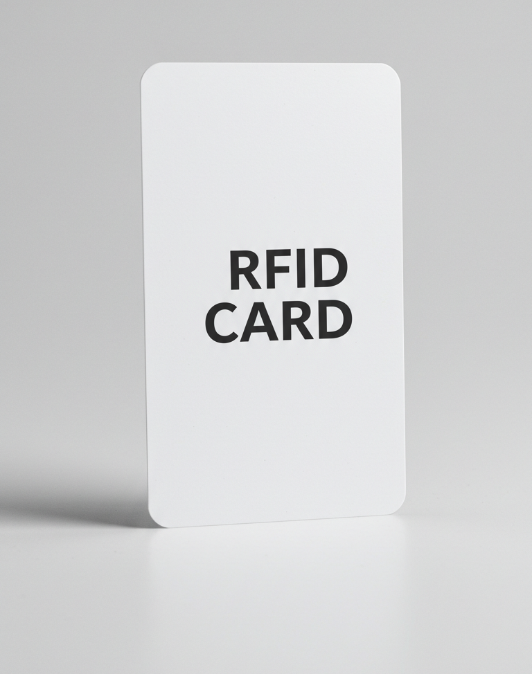Carte RFID blanche
